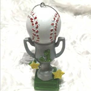 Baseball Trophy Christmas Ornament